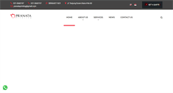 Desktop Screenshot of pranataprinting.com